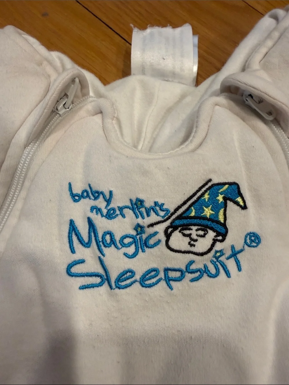 Baby Merlin’s Magic Sleepsuit Infant Wearable Sleeping Sack size small .